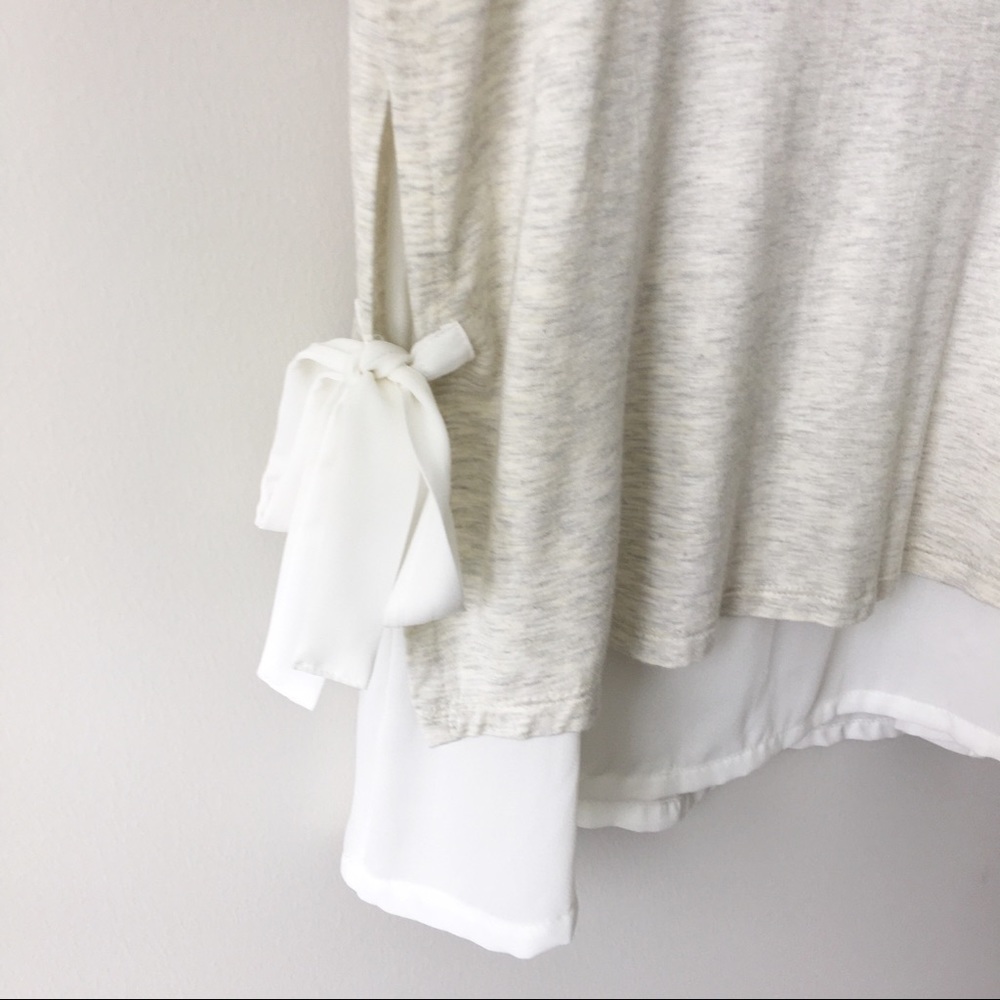 Pebble And Stone Layered Tunic Blouse - image 3